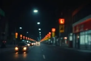 雨巷放映室封面：湿漉漉的巷口挂着放映木牌