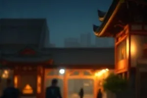 镜面回声封面：走廊两侧相对而立的两面镜子
